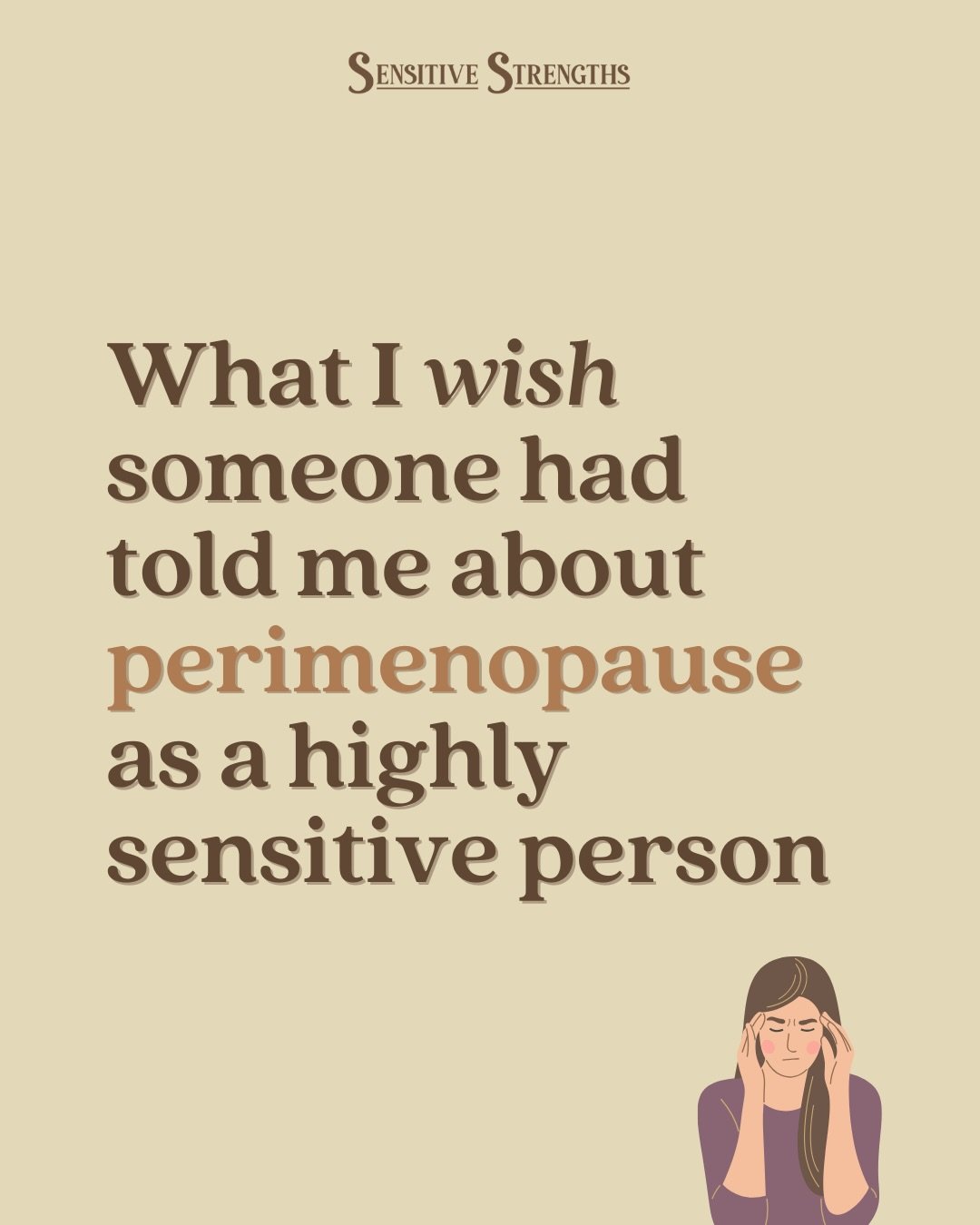 Comment &ldquo;podlink&rdquo; below and I&rsquo;ll send you the link to listen to our conversation. 💜

In episode 71 of my Sensitive Stories podcast, I talk with Dr. Karen Lamb @dr.karen_lamb about the effects of midlife hormonal shifts and:&nbsp;&n