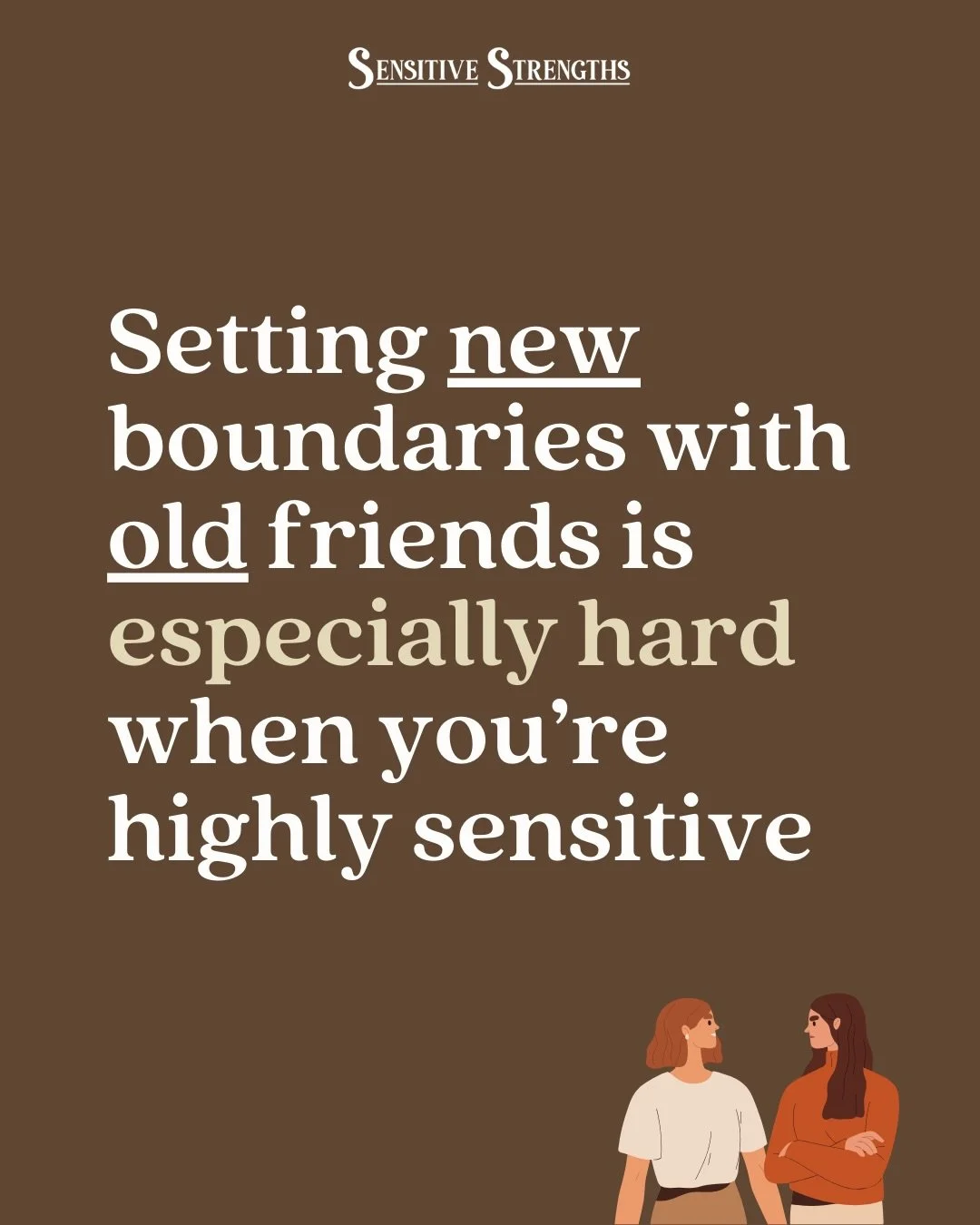 Are your friends used to you NOT setting limits?&nbsp;

Setting boundaries is easier in the beginning of any new friendship or relationship when you&rsquo;re setting the &ldquo;rules&rdquo;. 📝

When you start figuring out your boundaries later, you 