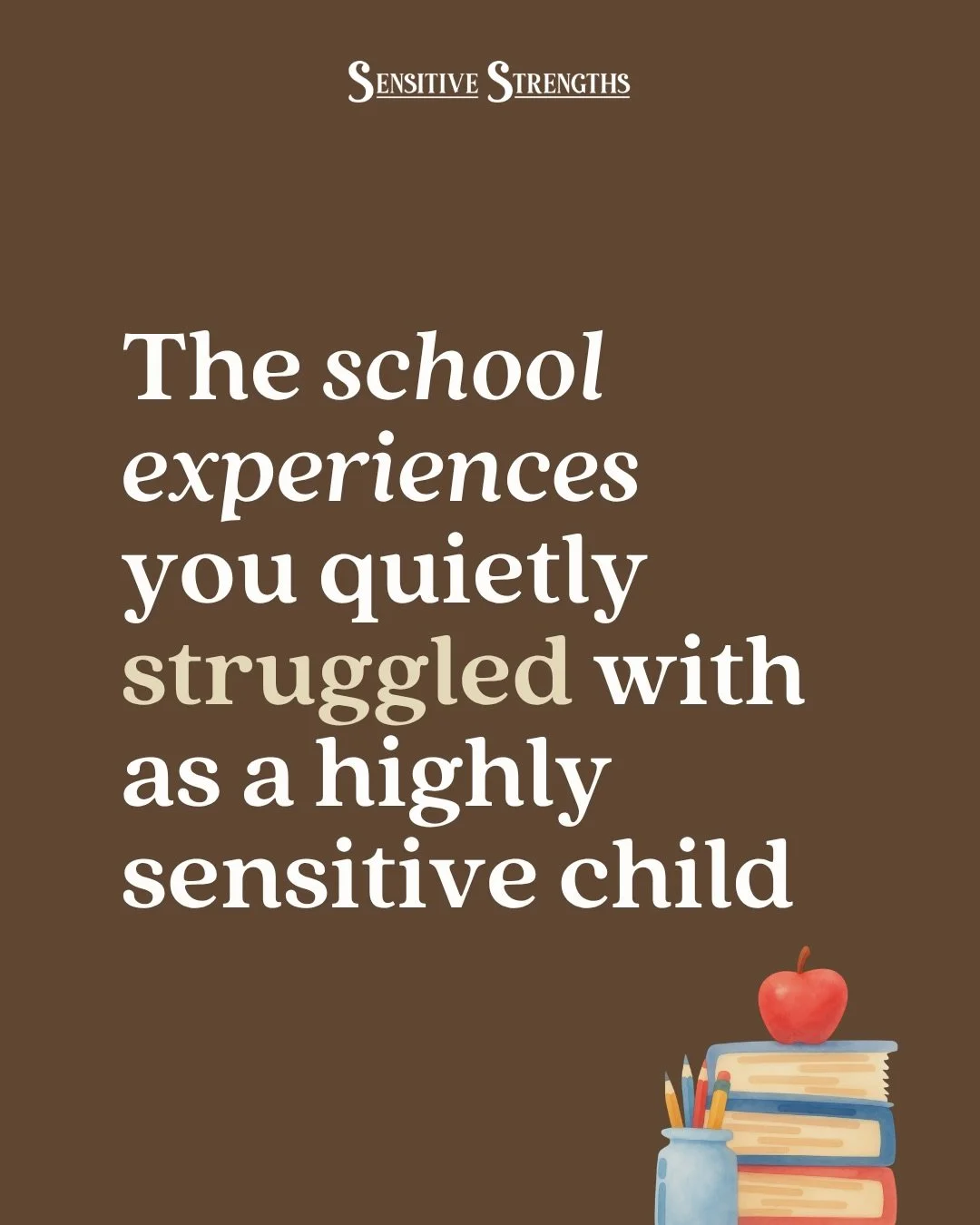 Comment &ldquo;podlink&rdquo; below and I&rsquo;ll send you the link to listen to our conversation. 💜

In episode 76 of my Sensitive Stories podcast, I talk with Dr. Kaaryn Cater @mindwise_connection_nz about the impact of the classroom environment 