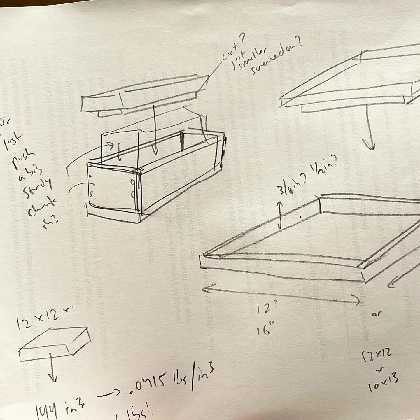 Just planning some other lofi molds for various kinds of plastic chunks