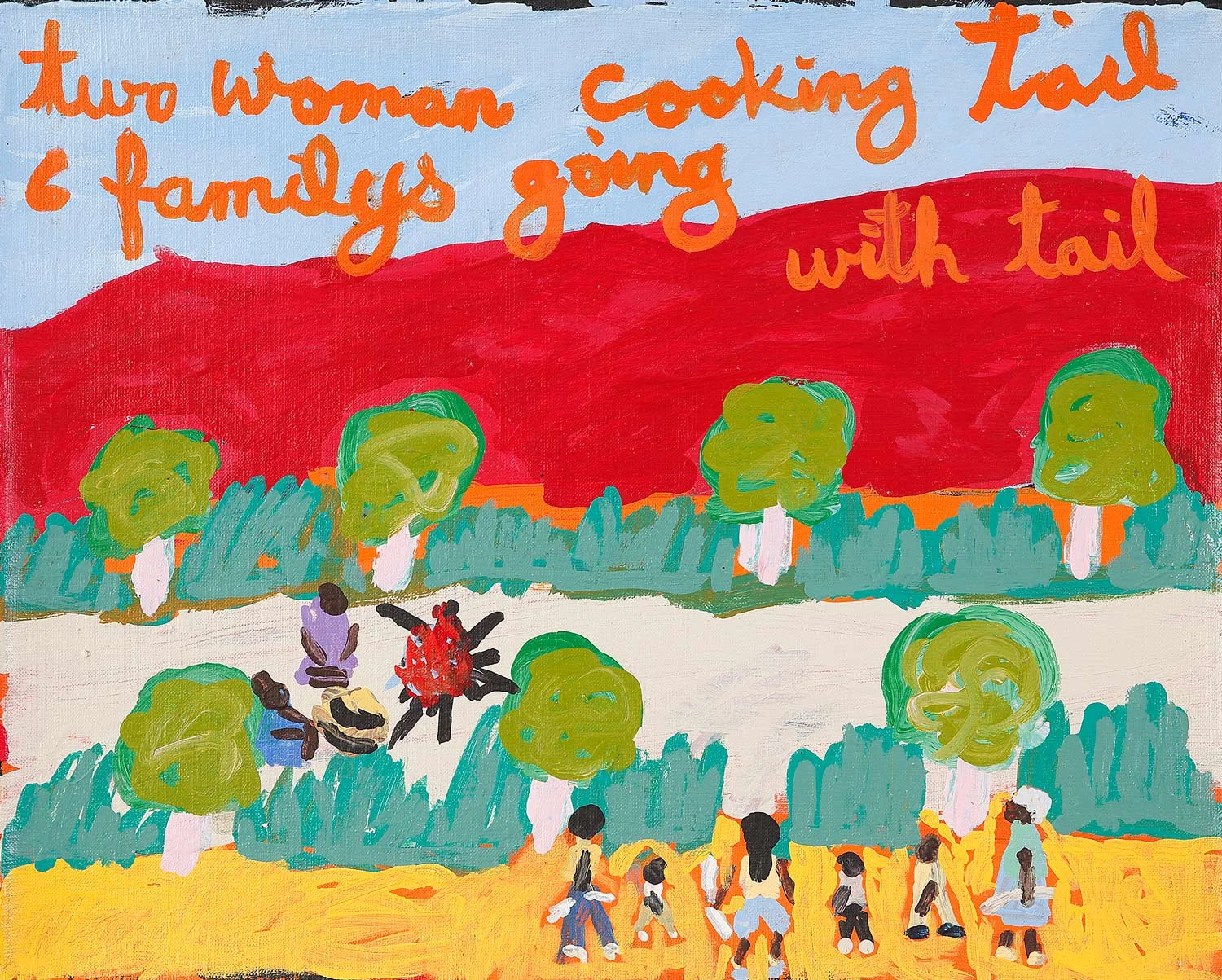 Two Women Cooking Tail