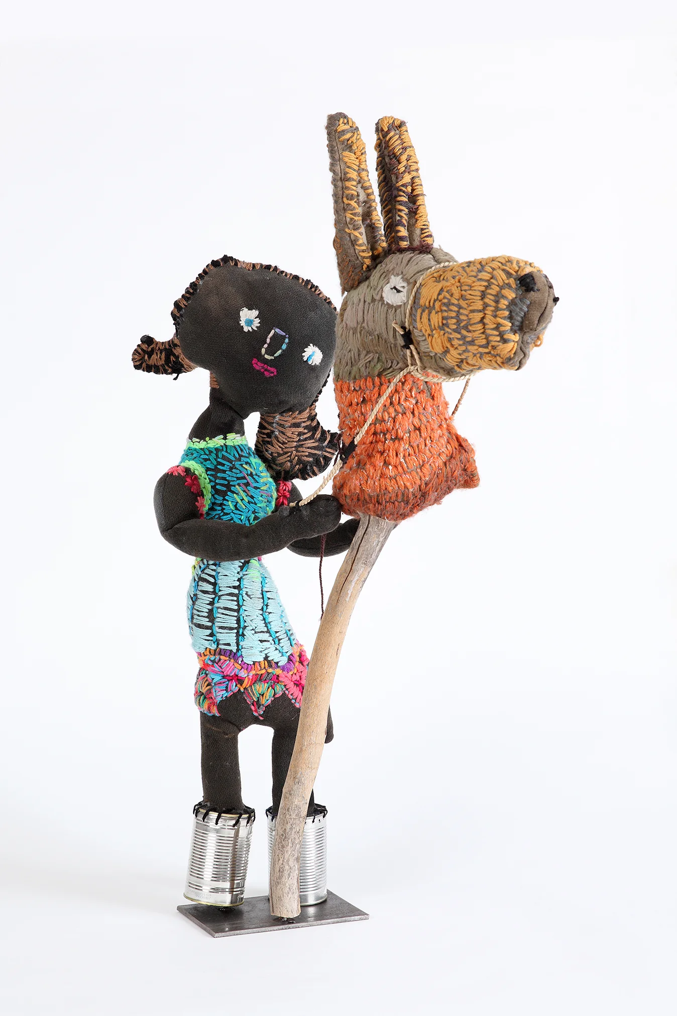 Riding my Toy Horse. Clip Clop