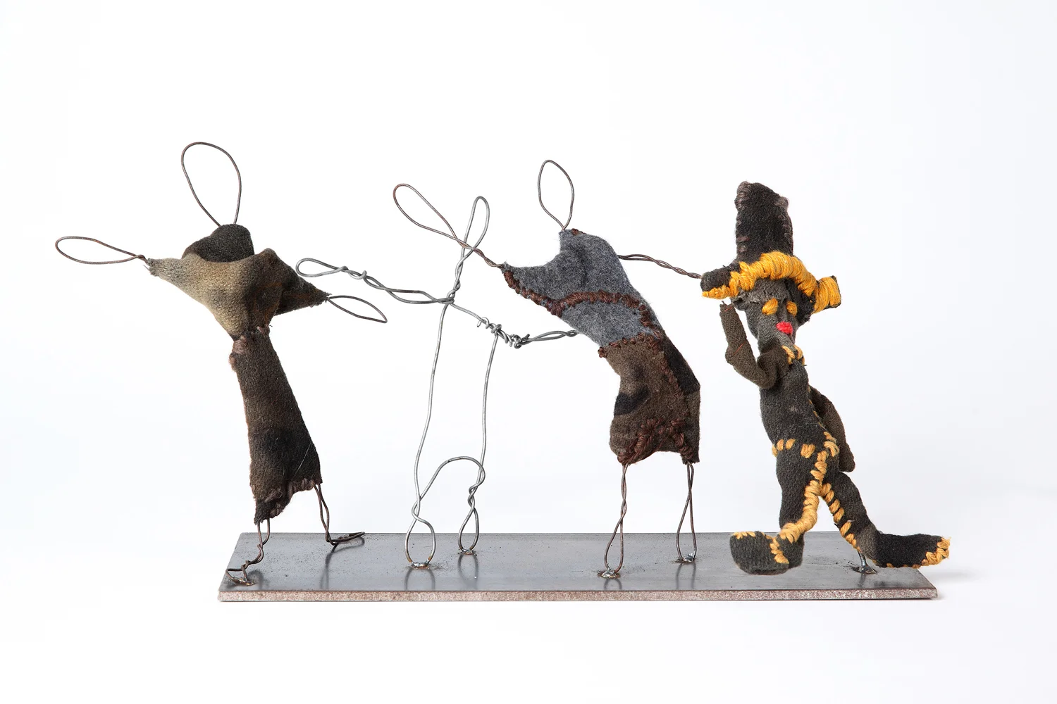 Wire Dolls, One Is Undressed!