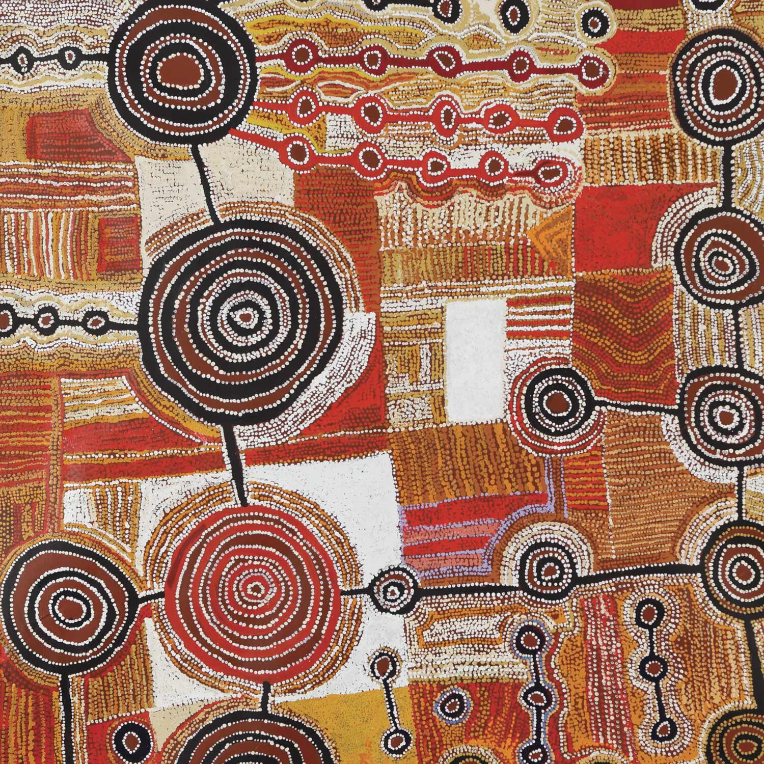 Ka pula nyangatja Kutjara nyinanyi malparara – These two are sitting together as friends