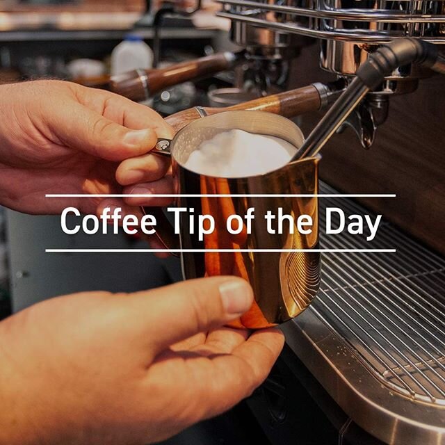 Today&rsquo;s top tip for making coffee at home: The quality of water you&rsquo;re using to make your coffee will make a big difference to the flavour. Where possible, use filtered water to extract your coffee. It will have less impurities in the wat