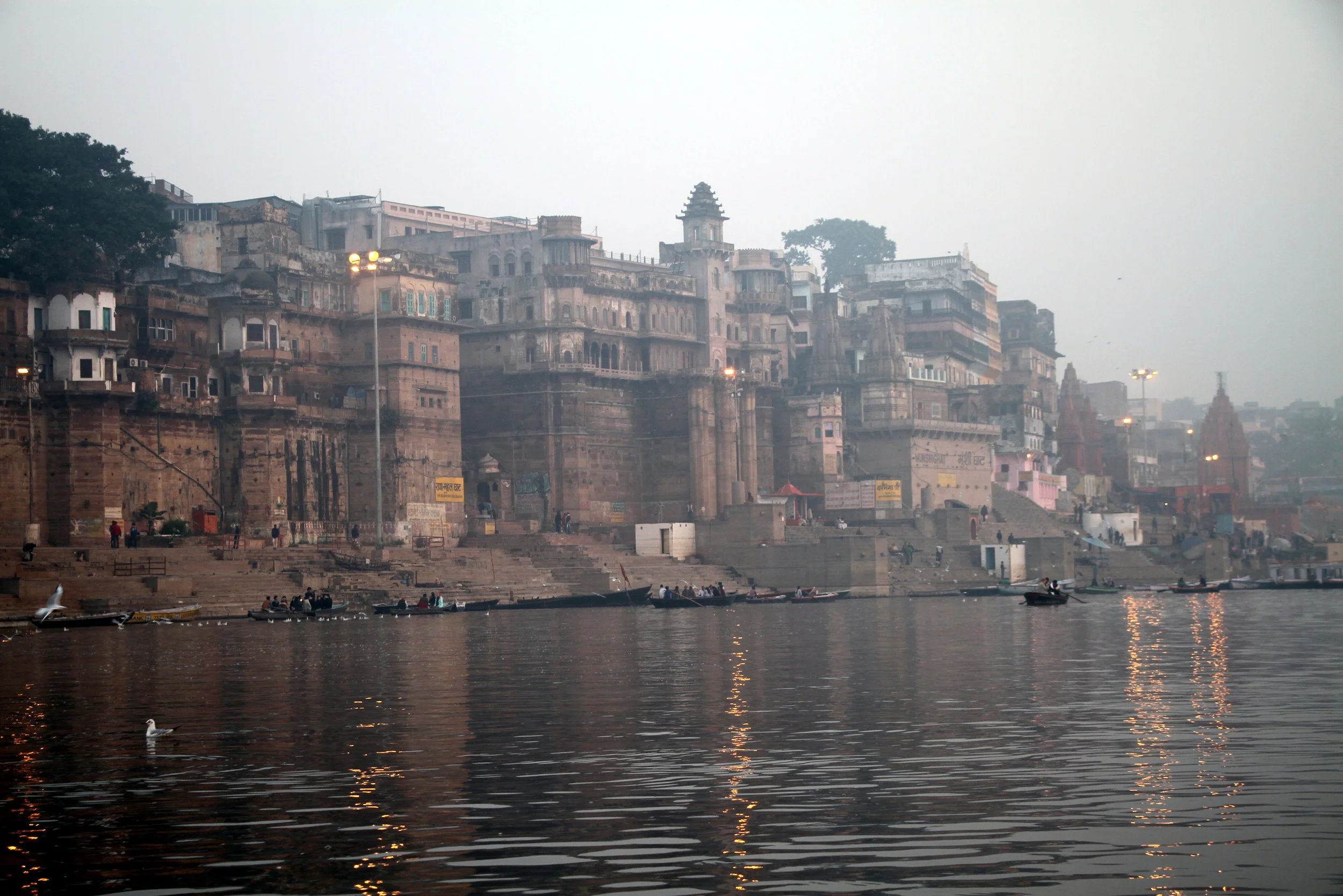 Slowly Down The Ganges. A Visit to Veranasi.