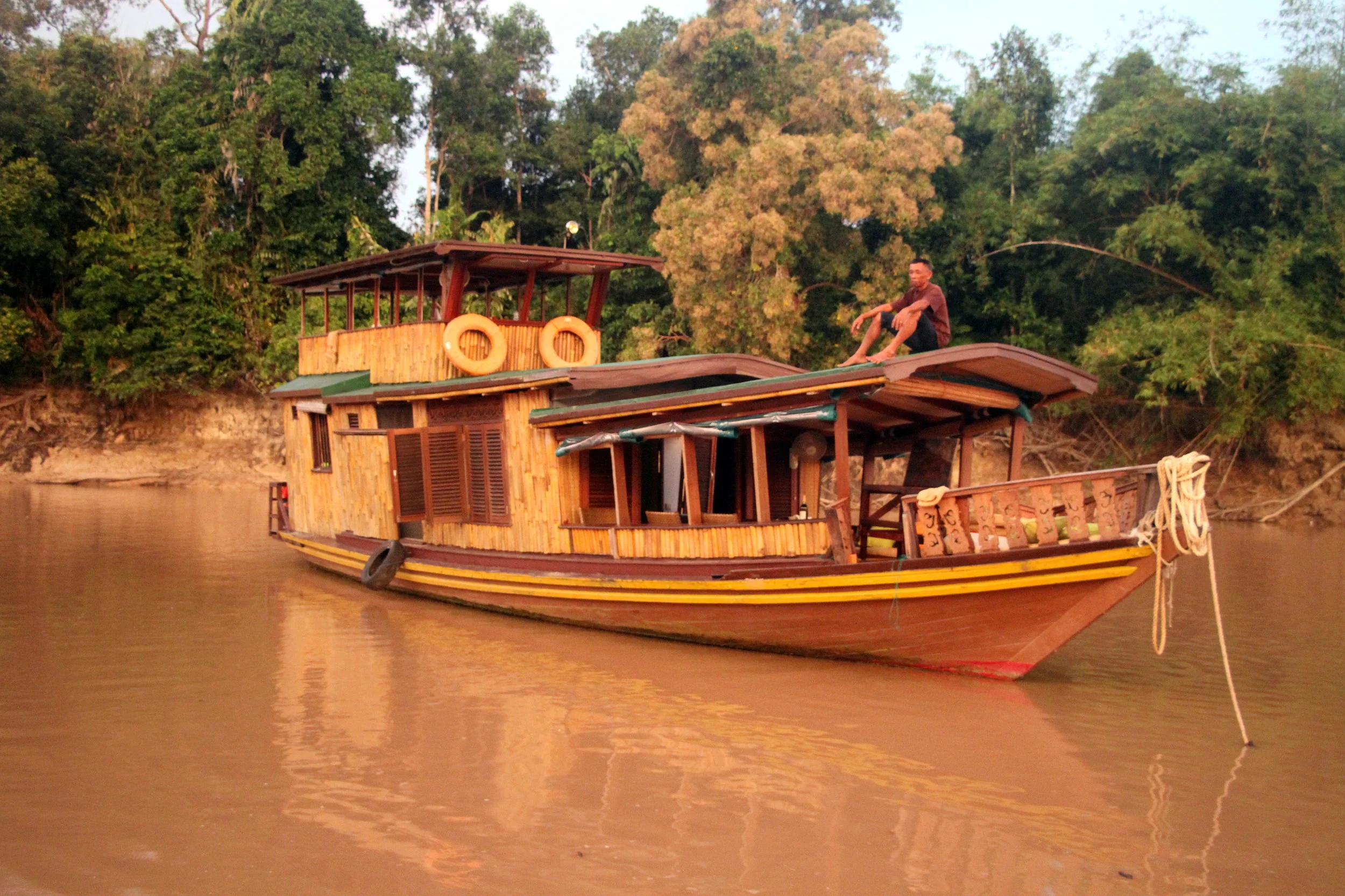 Funnel Vision. Travelling Up River Into The Heart Of Borneo. 