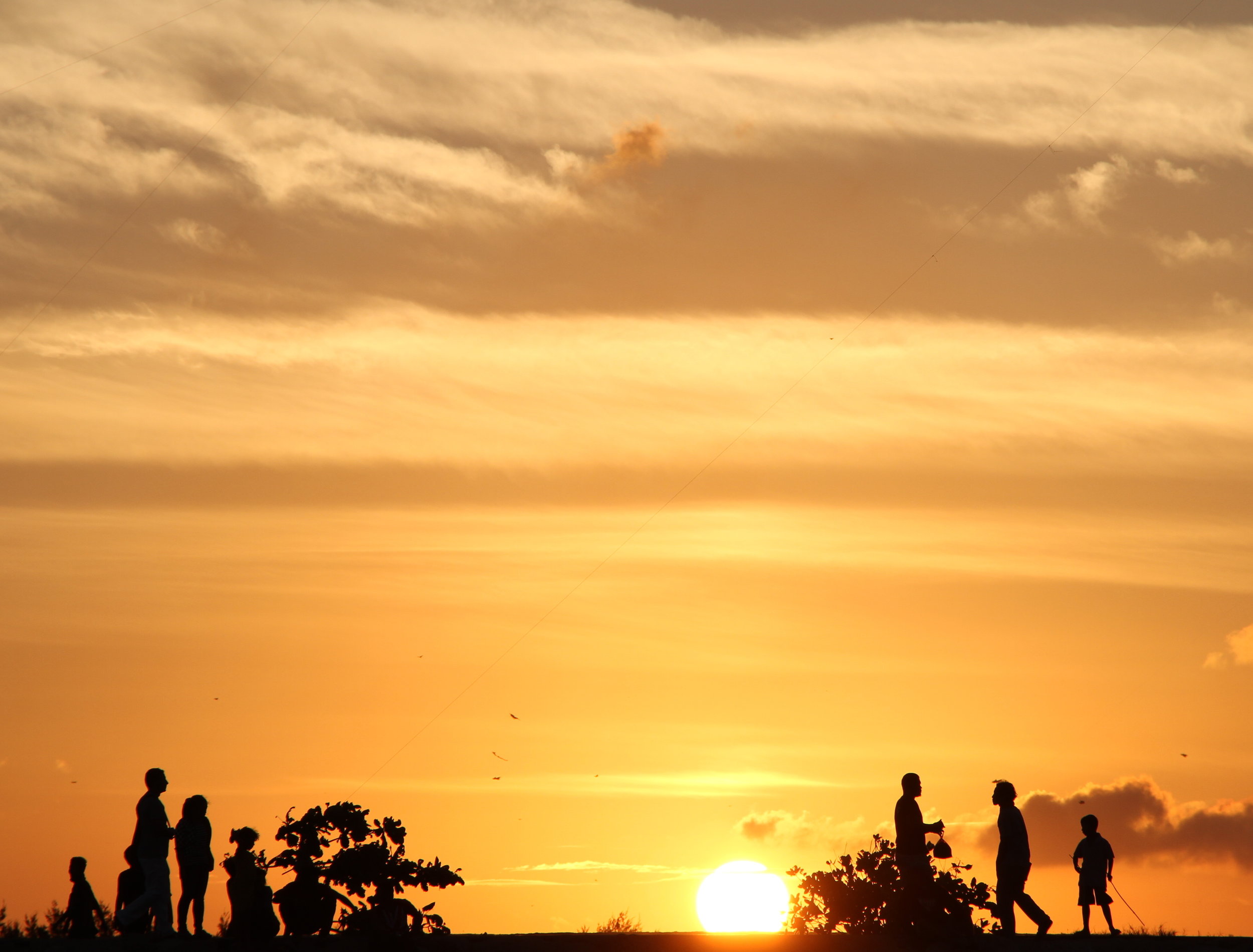 The Lure Of A Sensational Sunset. 