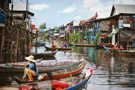 Canal in Siem Reap
