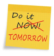 The Art Of Procrastination; A Beginners Guide.