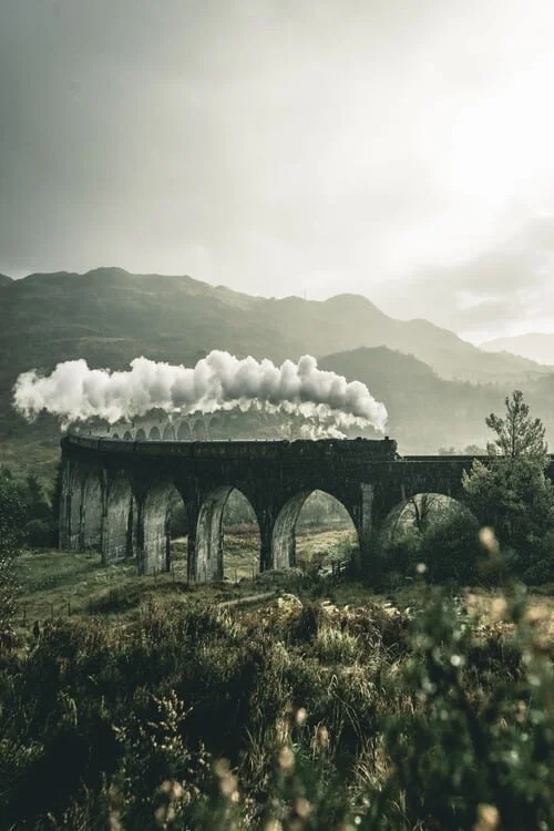 The Enchanting Rhythm Of Train Travel.