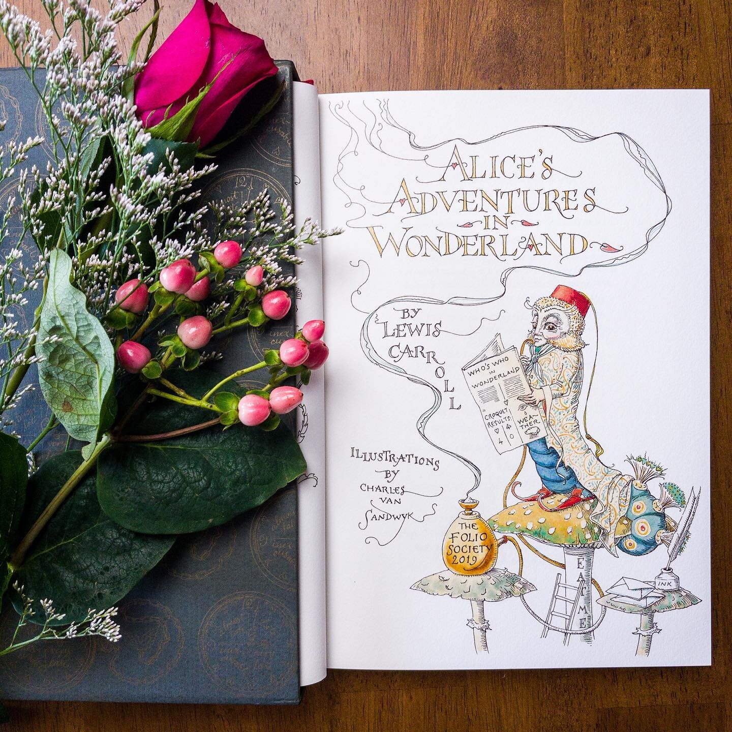 We can&rsquo;t wait to read Alice&rsquo;s Adventures in Wonderland with our young nephew and share the magic of books with him! 

This @foliosociety edition with be particularly special to read with the kiddos in our life, and with their children too