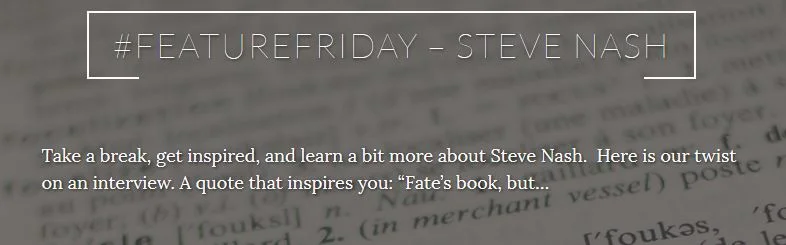 Feature Friday @ Ink in Thirds