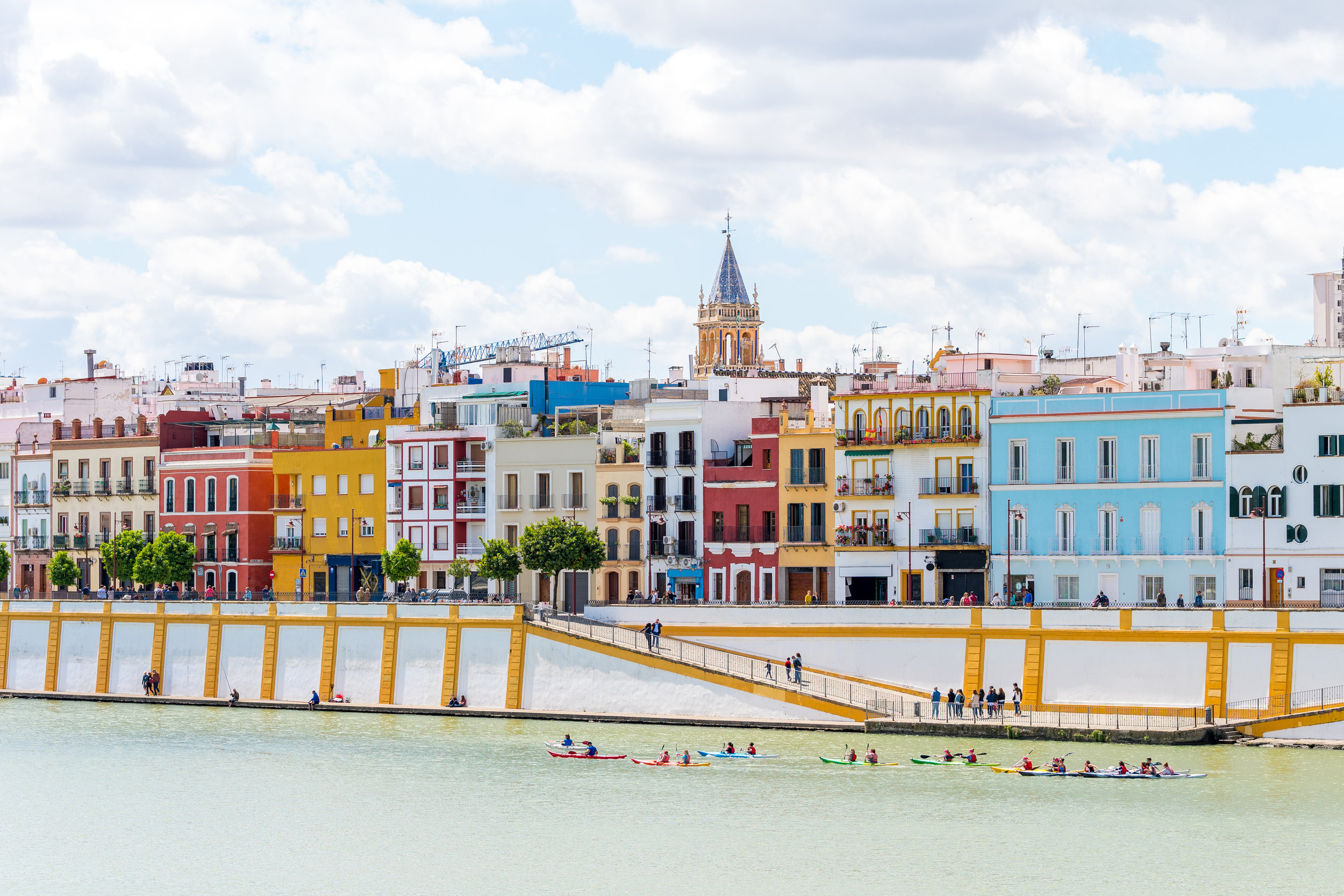 Río Guadalquivir y Barrio de Triana