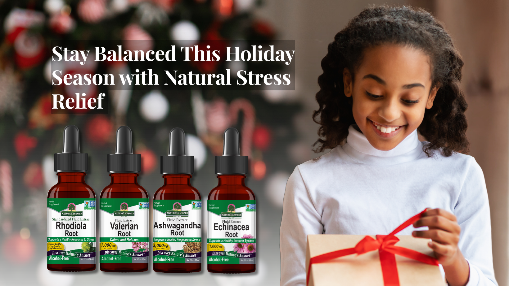 Stay balanced this holiday season with natural stress relief