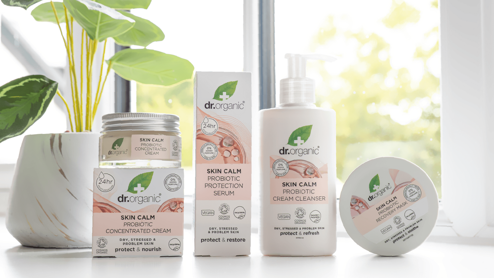 Dr. Organic Skin Calm Probiotic range