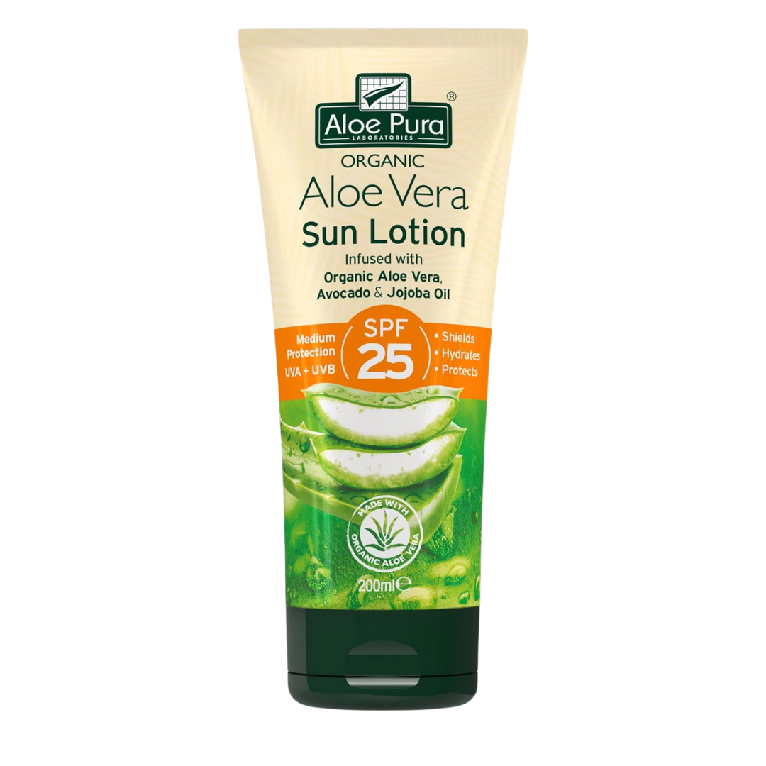 Aloe Vera Sun Lotion SPF25 200ml