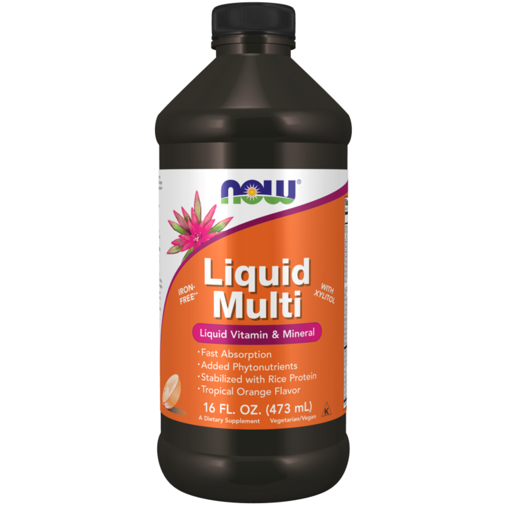 Liquid Multi, Tropical Orange Flavor