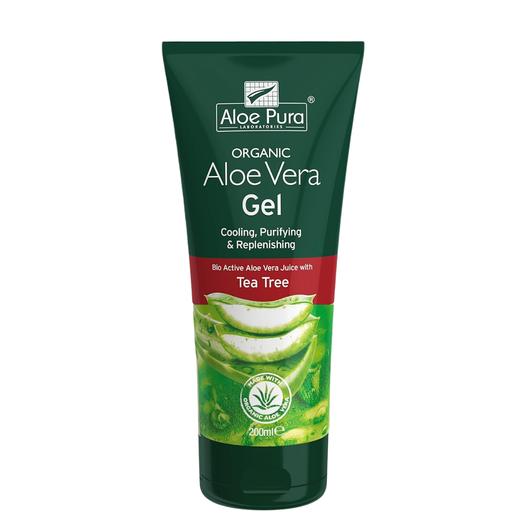 Aloe Vera Gel 99.9% with Tea Tree 200ml