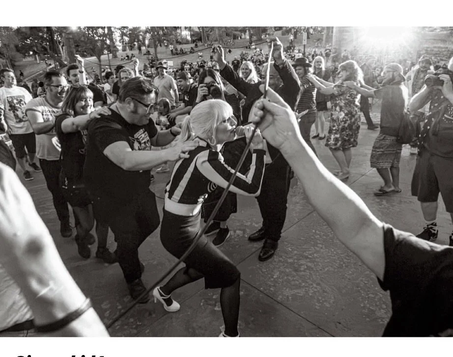 We&rsquo;ve got that attitude? You betcha, only took a nervous break down to bop the pop for you! Still in sonic bliss over our LA show with our heavy weight champions of punk rock @reddkross @alice_bag @kidcongopowers @doctorkeithmorris it&rsquo;s n