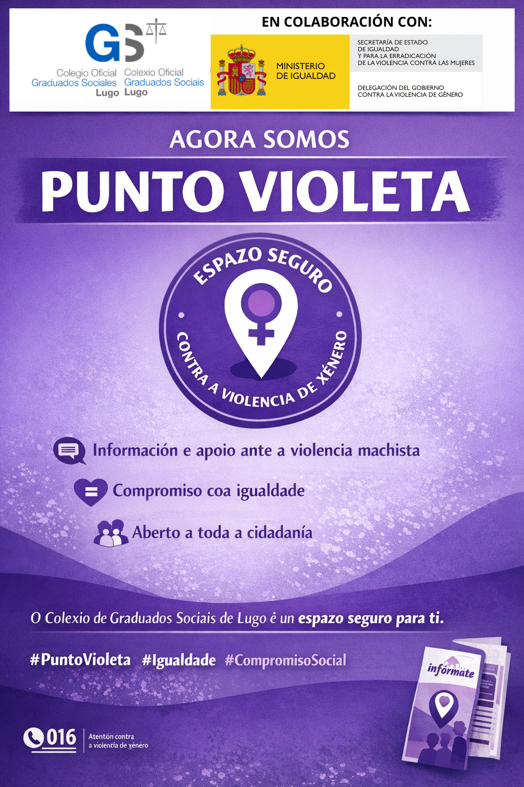 PUNTO VIOLETA EN LA SEDE COLEGIAL