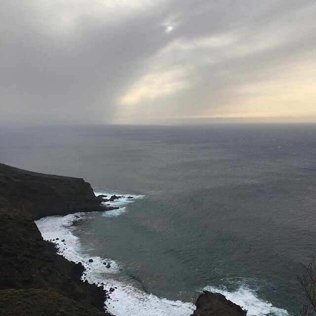 llegando lluvia ...🙏#abendstimmung #canarias #garafia