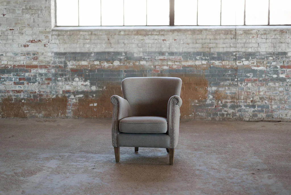 Liam Armchair in Grey