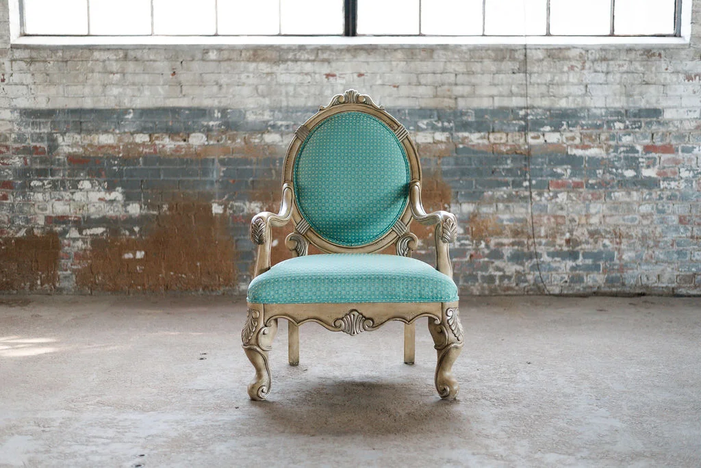 Nick Armchair in Turquoise