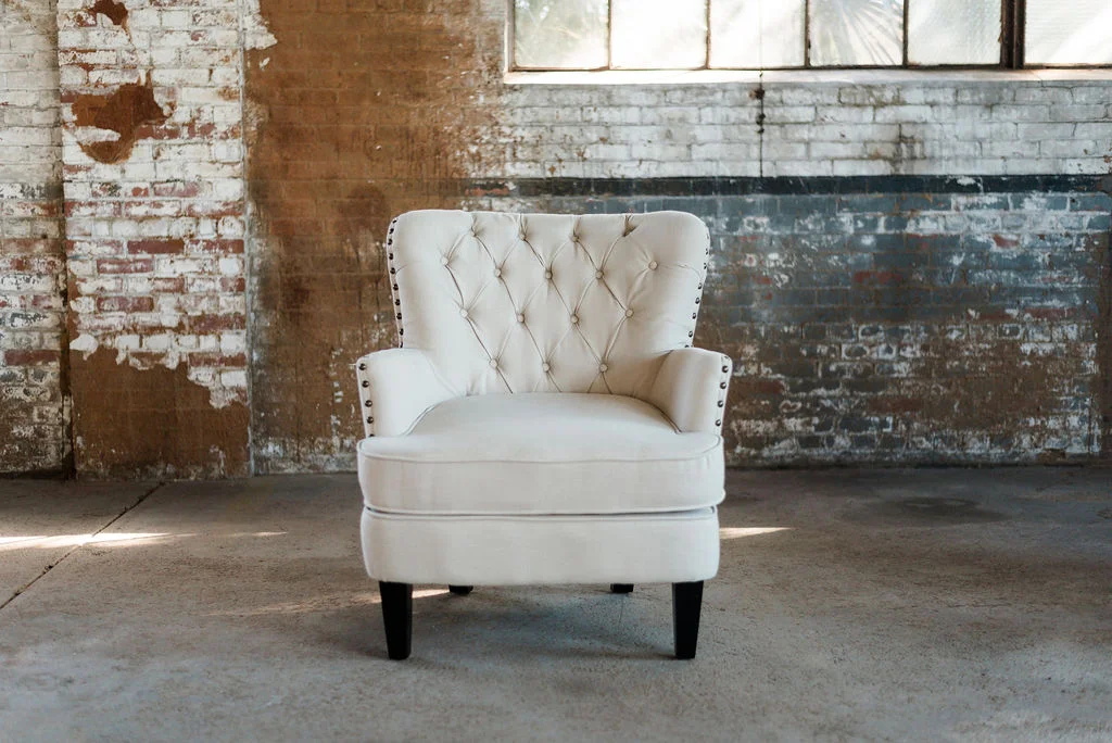 Roscoe Armchair - Ivory