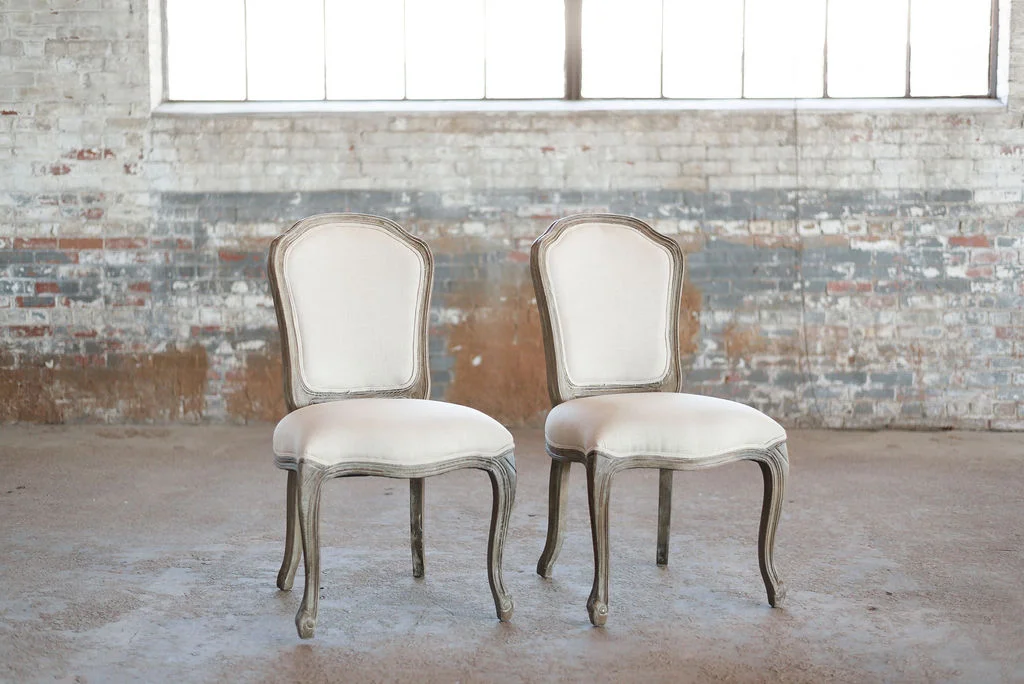 The Marcells - Side Chair - Ivory