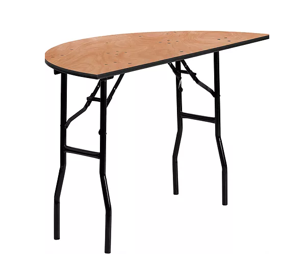 Half 48 inch Round Table