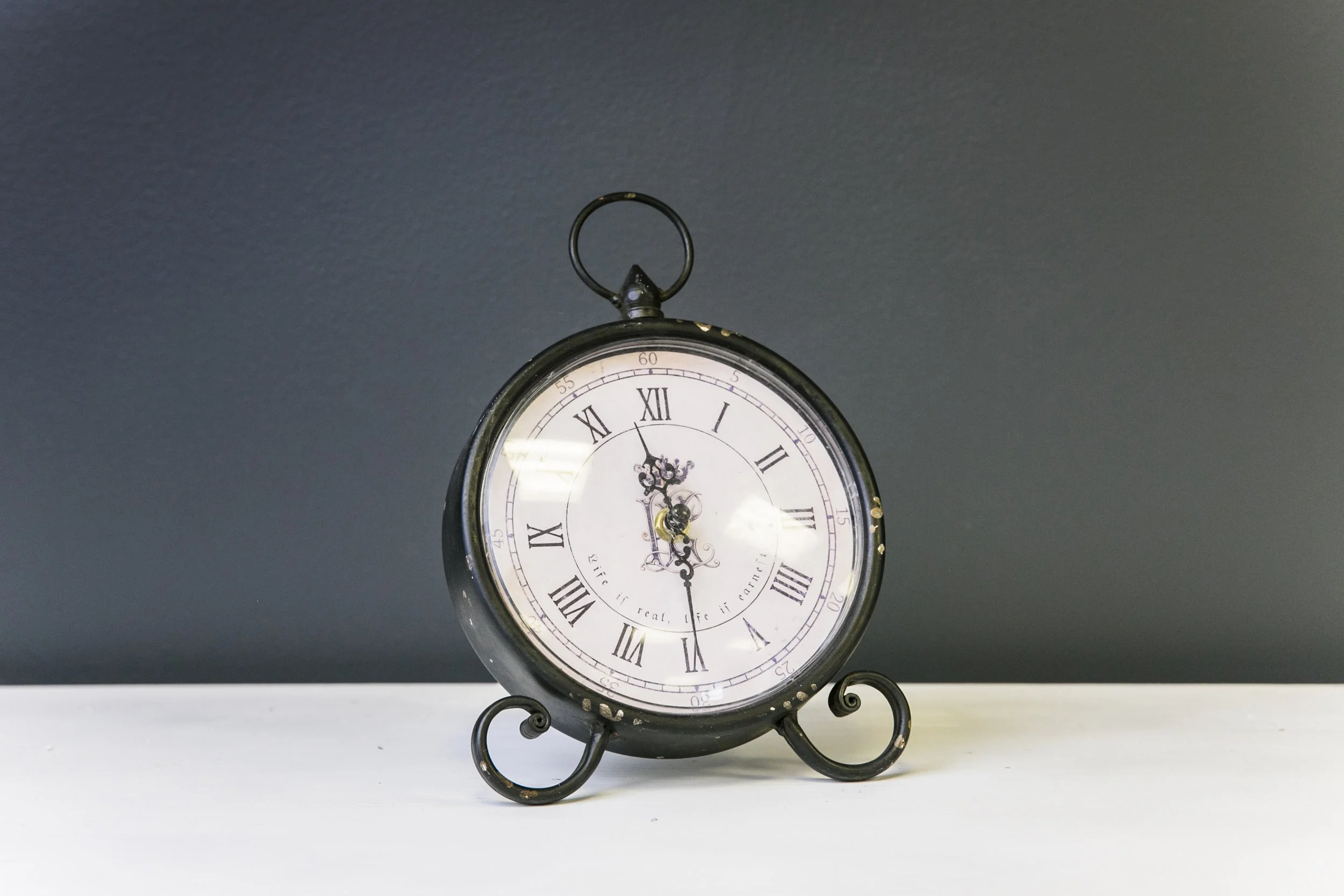 Vintage Round Clock
