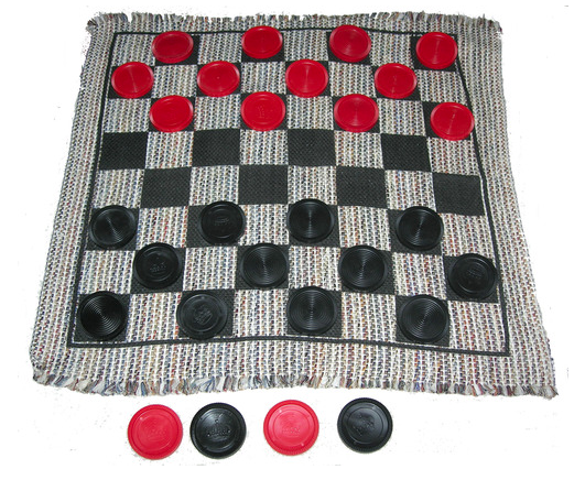 Jumbo Checkers Mat