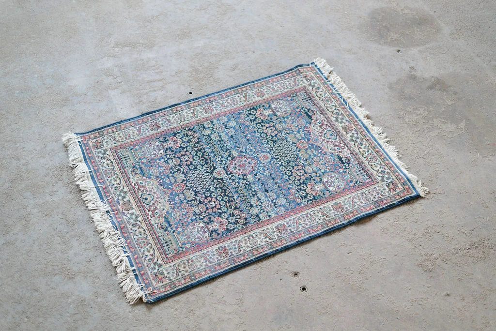 Vintage Blue 4 x 6 Rug (Boho)