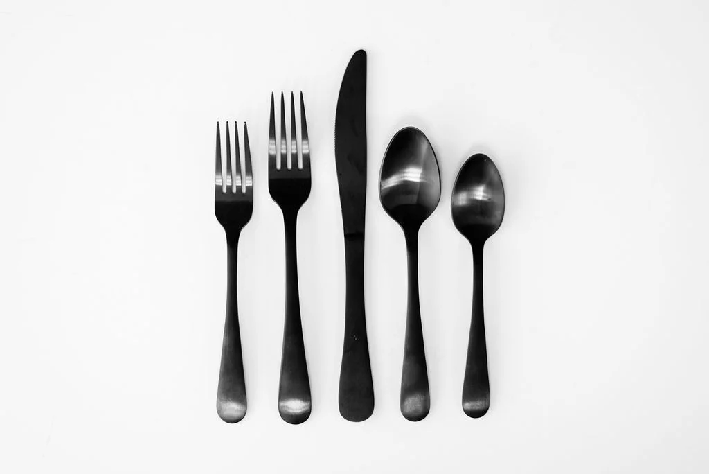 Black Flatware