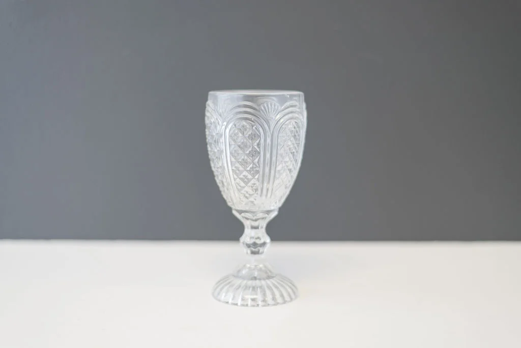 Carousel Crystal Goblet