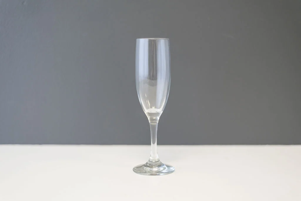 Clear Champagne Glass (7.25 oz)