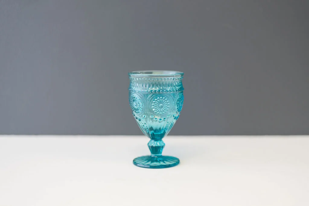 Teal Belle Goblet
