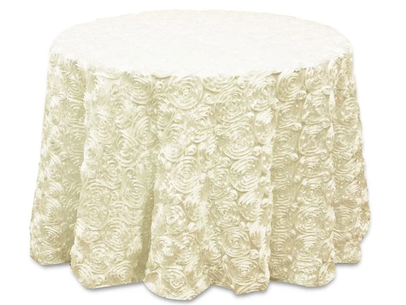 120R Satin Rosette (Ivory)