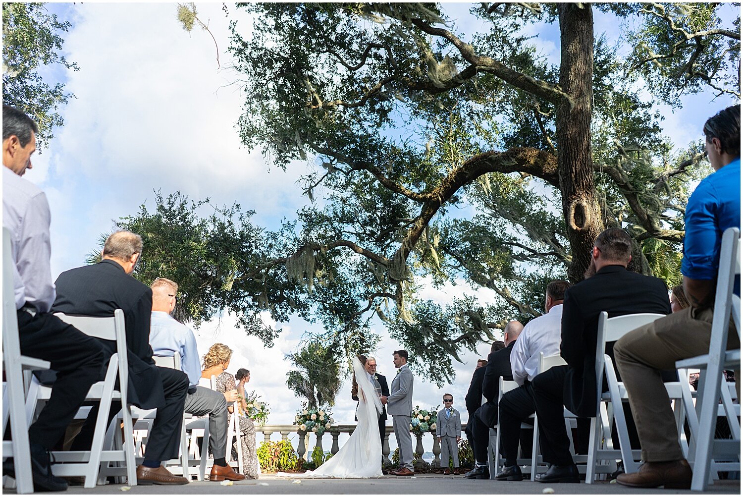  Outdoor wedding ceremony in Jacksonville 