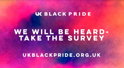 Celebrating Us: why taking the UK Black Pride's inaugural Community Survey is so important.
