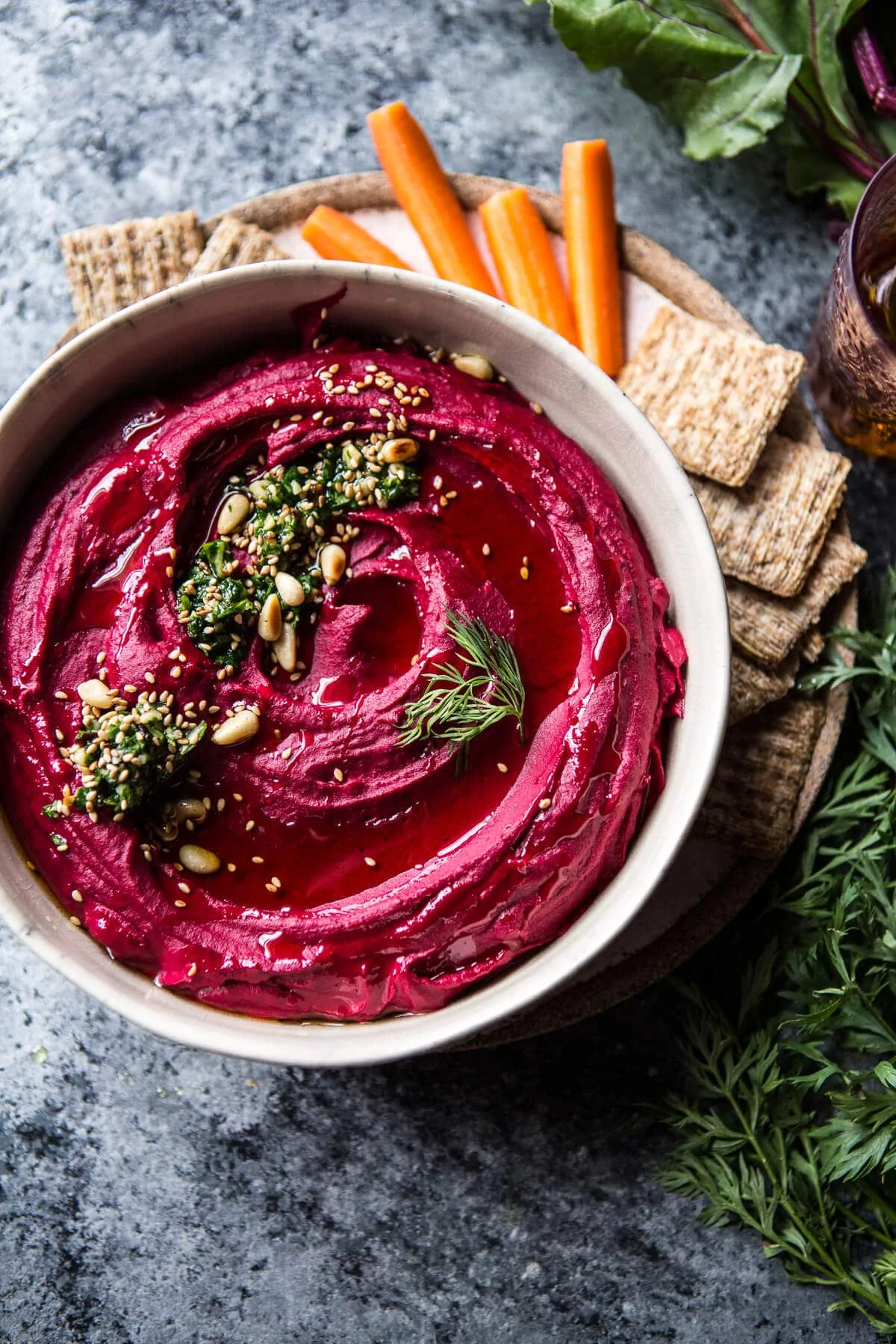 Super Yummy Beetroot Hummus