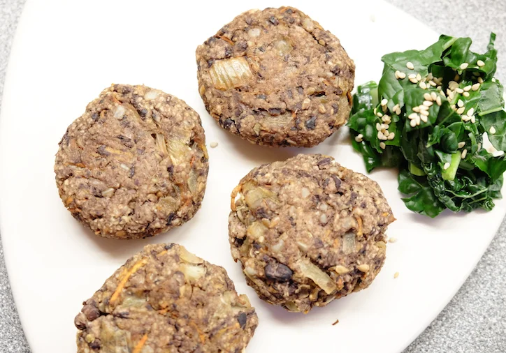 Back To School Vegetarian Burgers