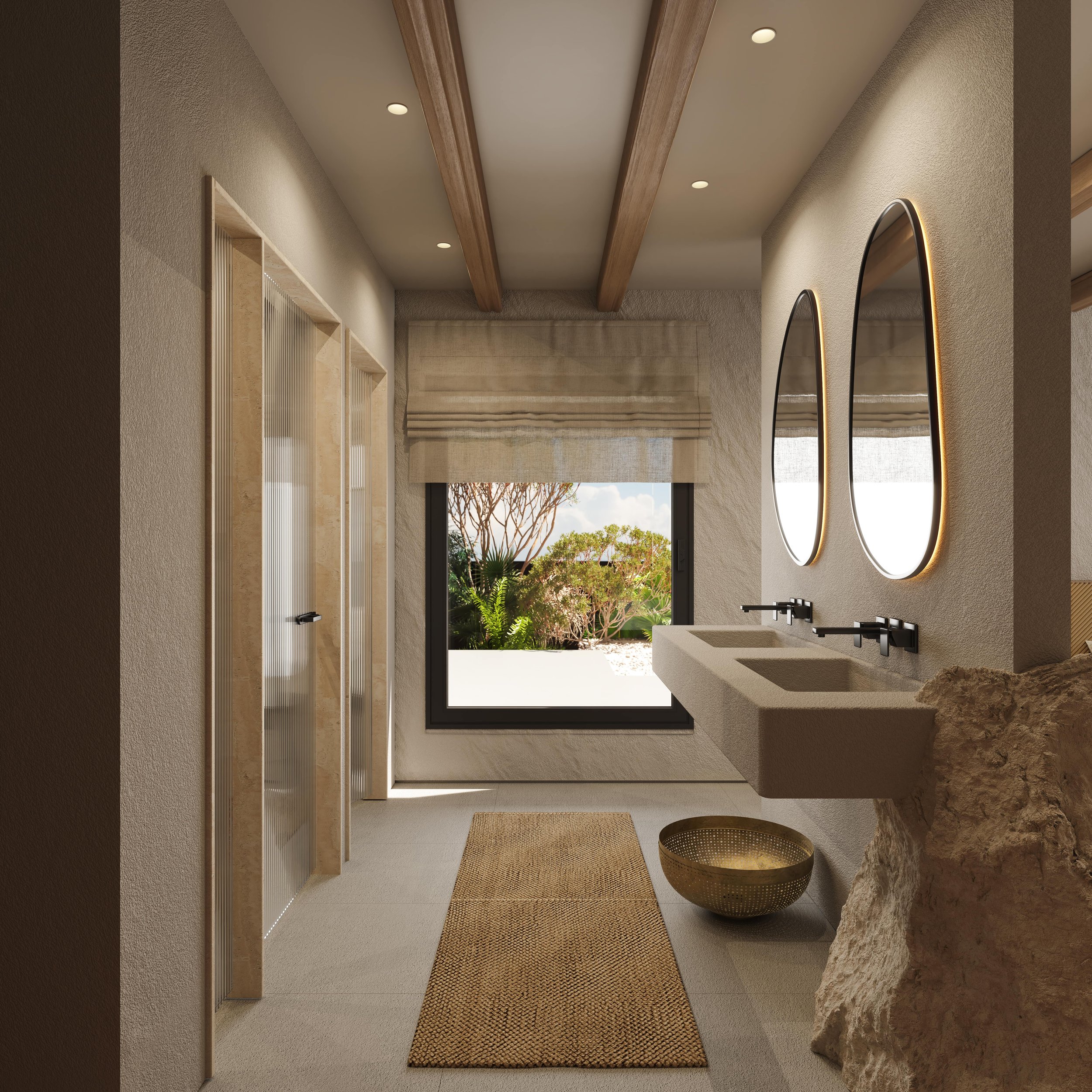 2 Bedrooms villa for sale at mazeej residence soma Bay- Bathroom-min.jpg