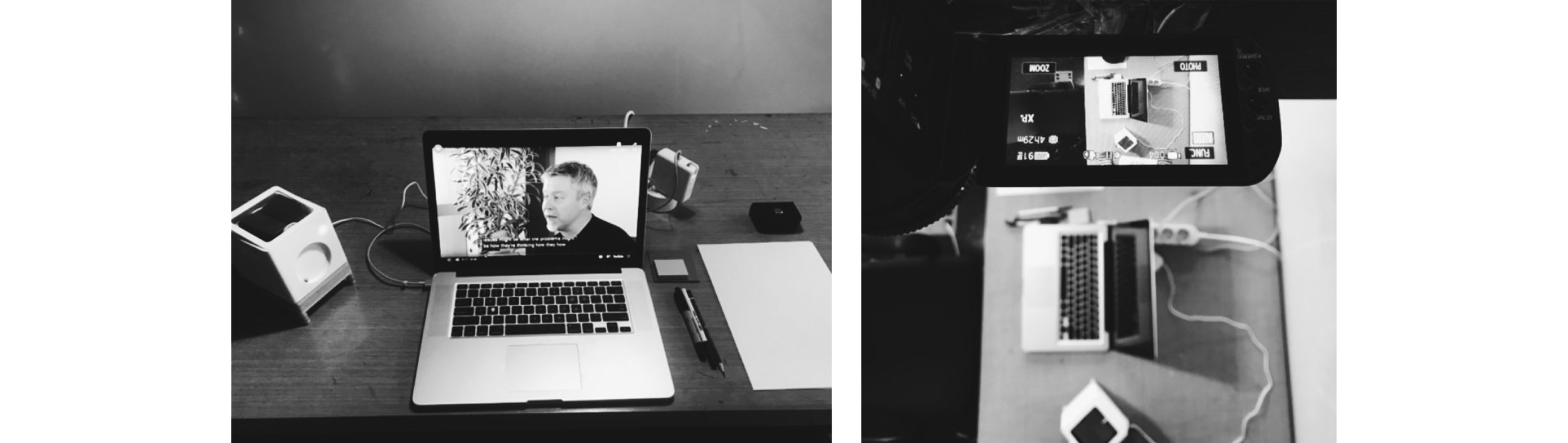   Apparatus   Two FlipMe working prototypes were connected through an internet server within a lab environment, with participants situated at remotely located spaces.   Procedure   The procedure of the entry question (10 minutes), the video observati