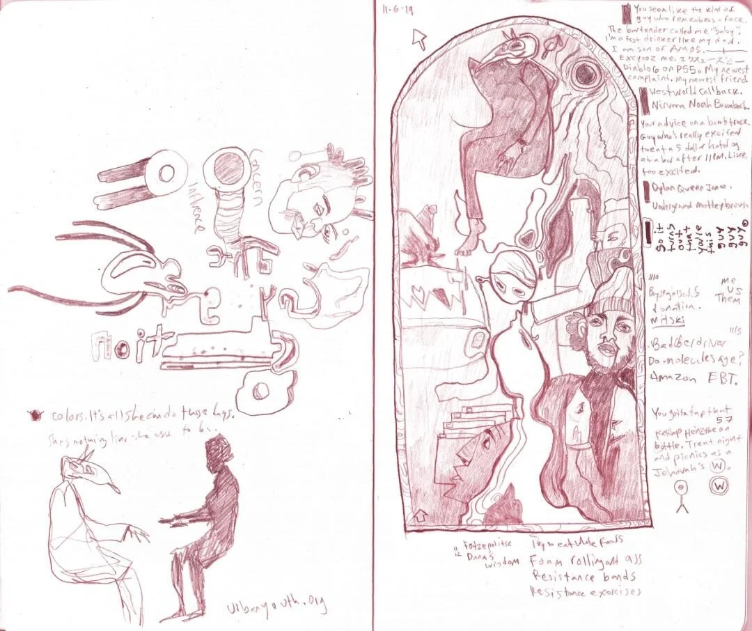 Voidwalkers, 2019. Pencil on Moleskine.
.
.
.
.
.
#drawing #artistsoninstagram #illustrations #sketching #drawings #moleskine #painting #paintings #acreativedc #igdc #bythings #202creates #digitalart #valetthesummoning #domrabrun