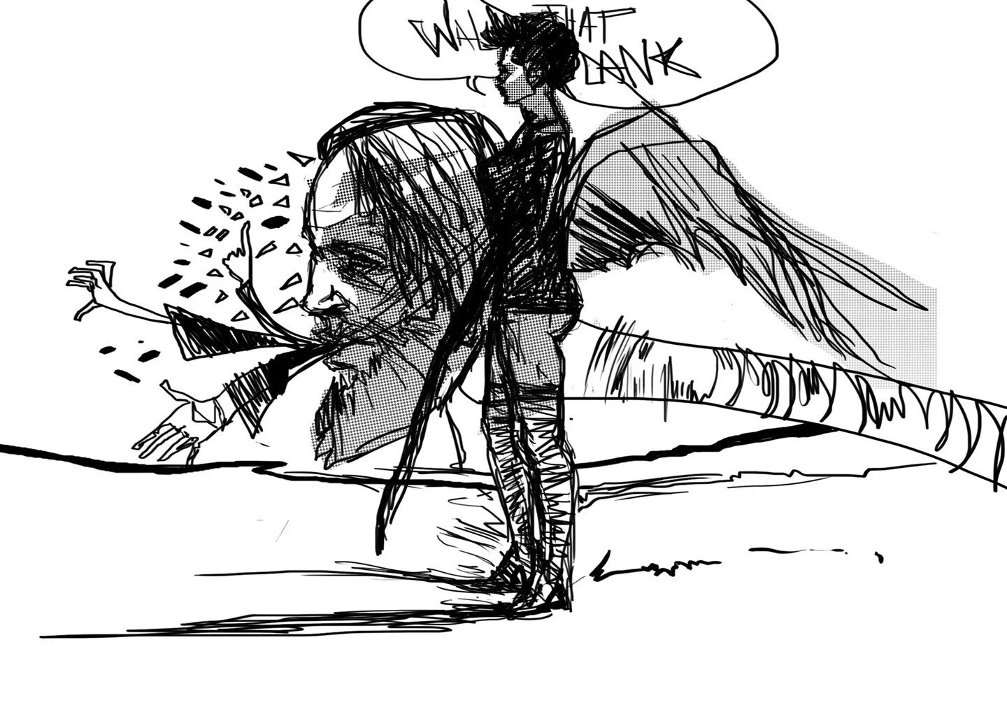 Walk That Plank, 2014. Digital.
.
.
.
.
.
#drawing #artistsoninstagram #illustrations #sketching #drawings #painting #paintings #acreativedc #igdc #bythings #202creates #digitalart #valetthesummoning #domrabrun