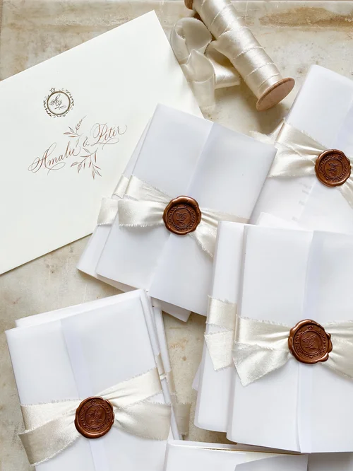 Papirlykke -Omslag & segl