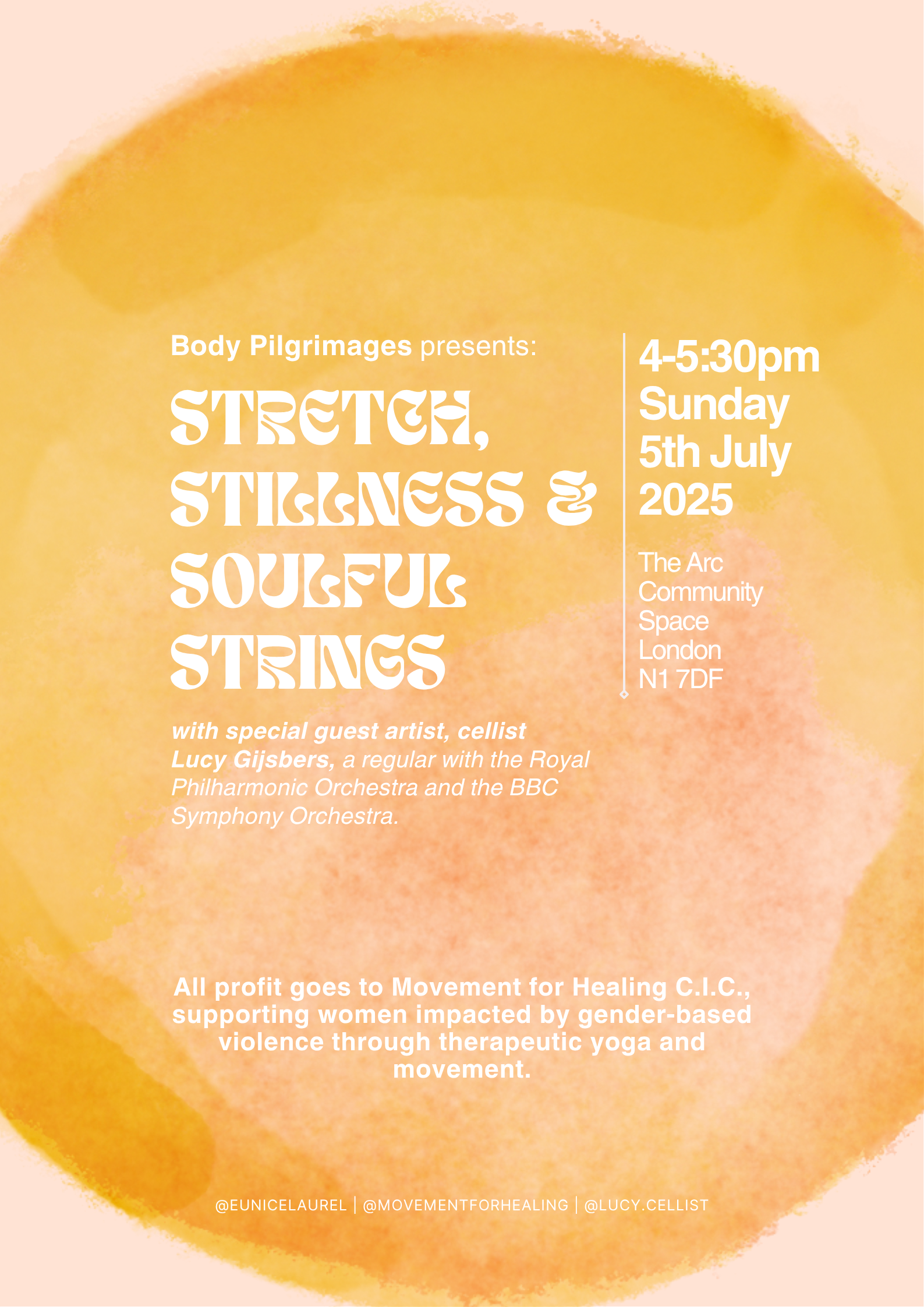 Stretch, Stillness and Soulful Strings