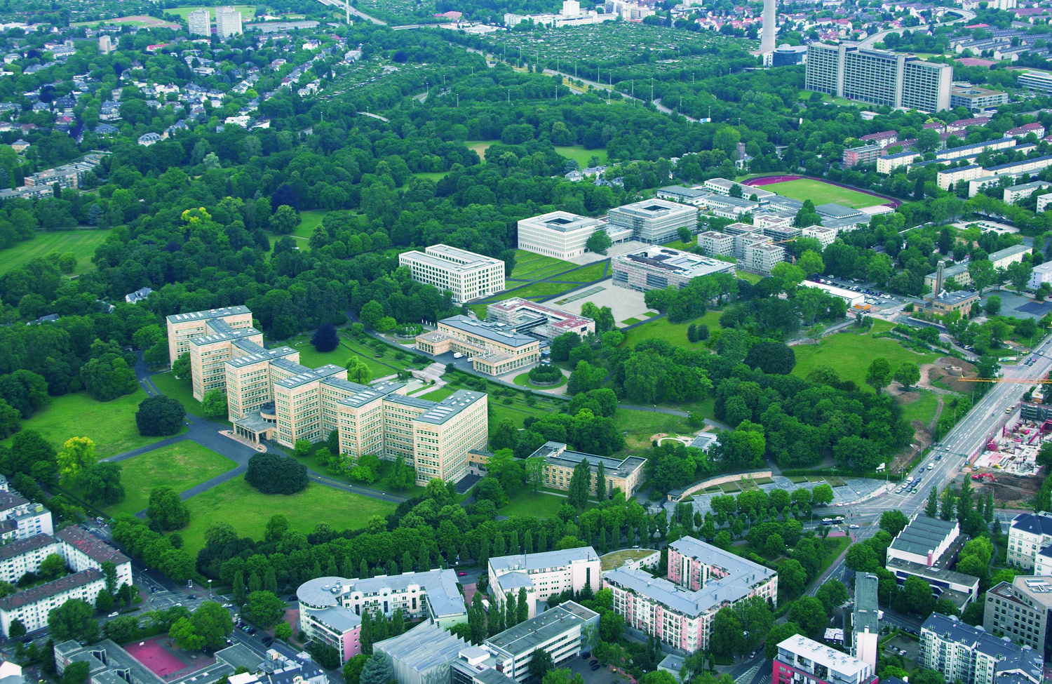 Frankfurt Masterplan Goethe Universitat Ferdinand Heide Architekt
